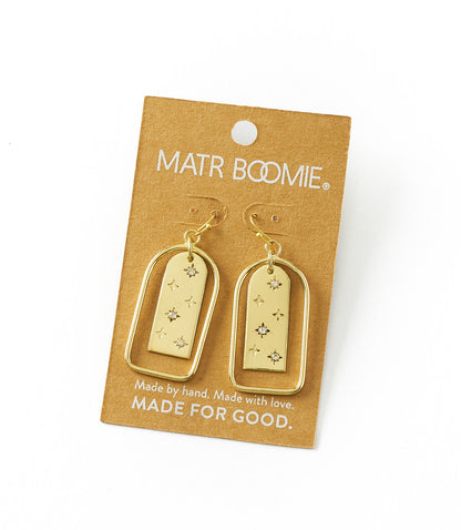 Sitara Starry Archway Earrings