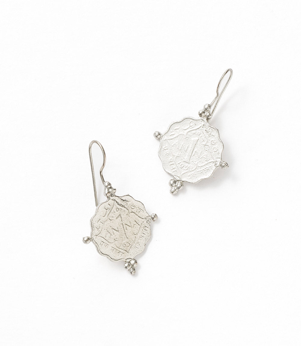 Sikka Coin Drop Earrings