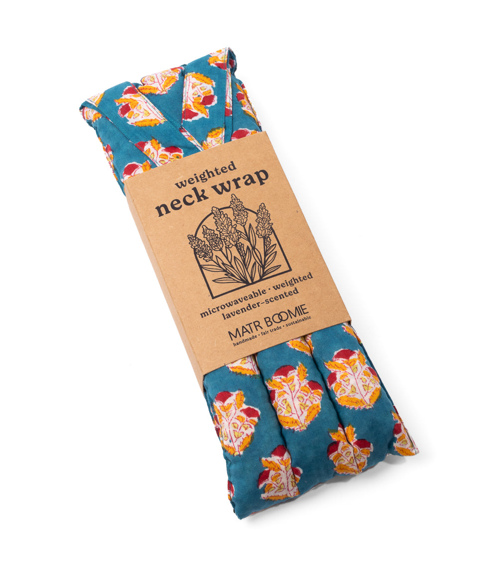 Aaram Neck Wrap Assorted - Lavender-Scented, Weighted, Microwavable