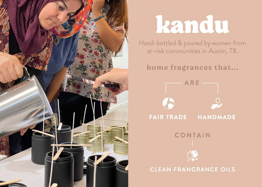 Kandu Shelf Talker