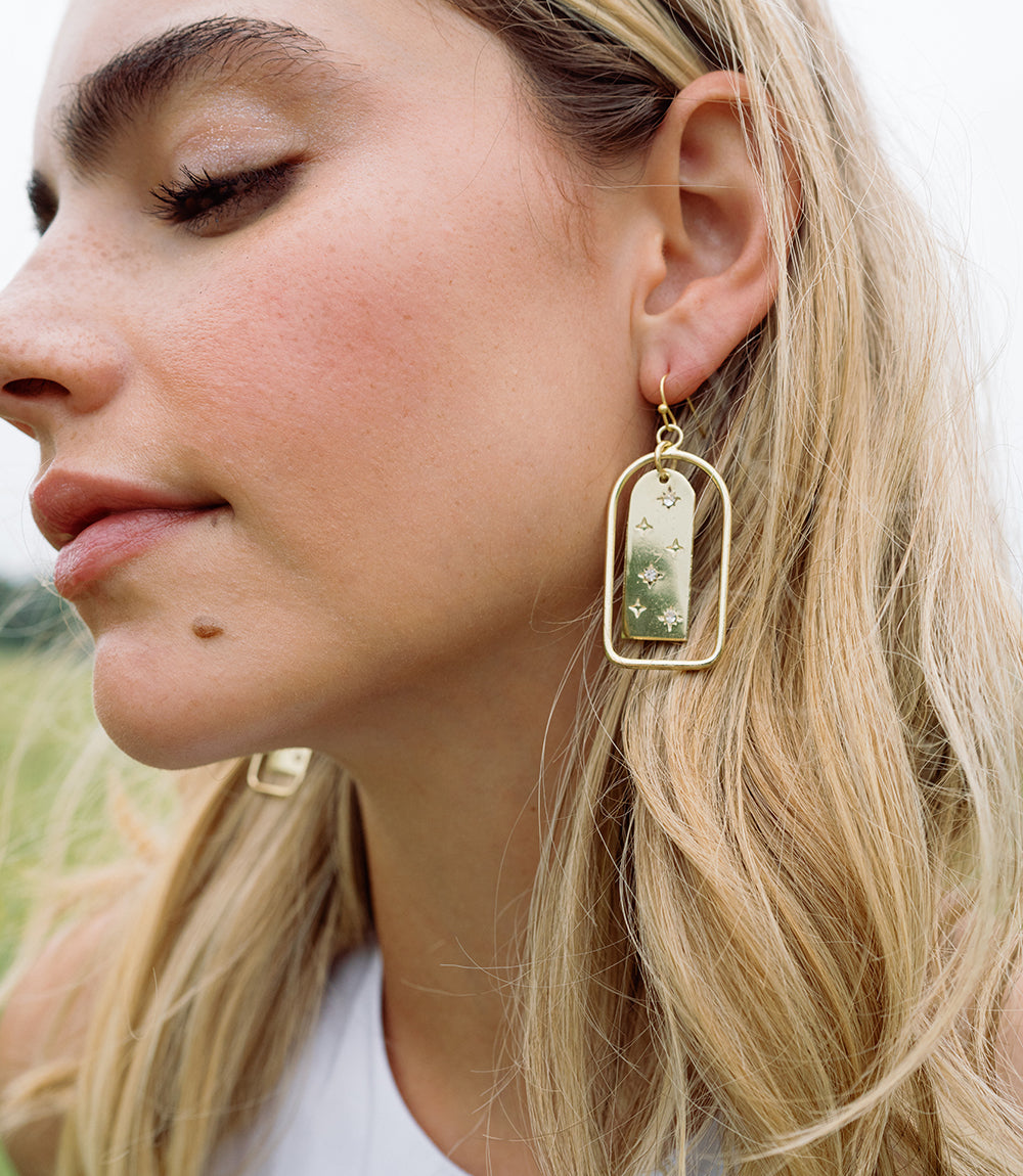 Sitara Starry Archway Earrings