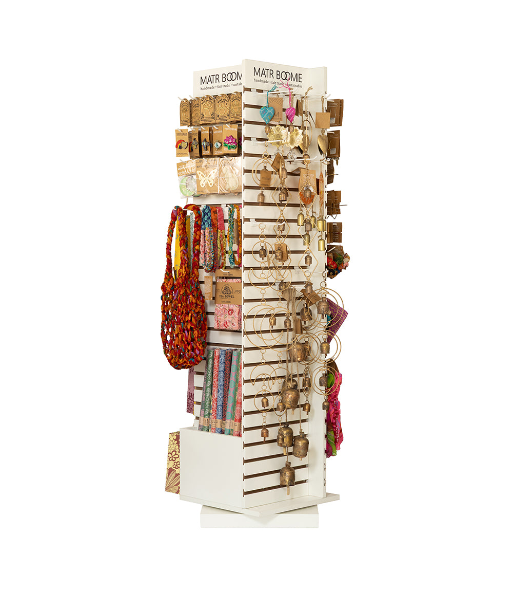 4-Sided Retail Floor Display