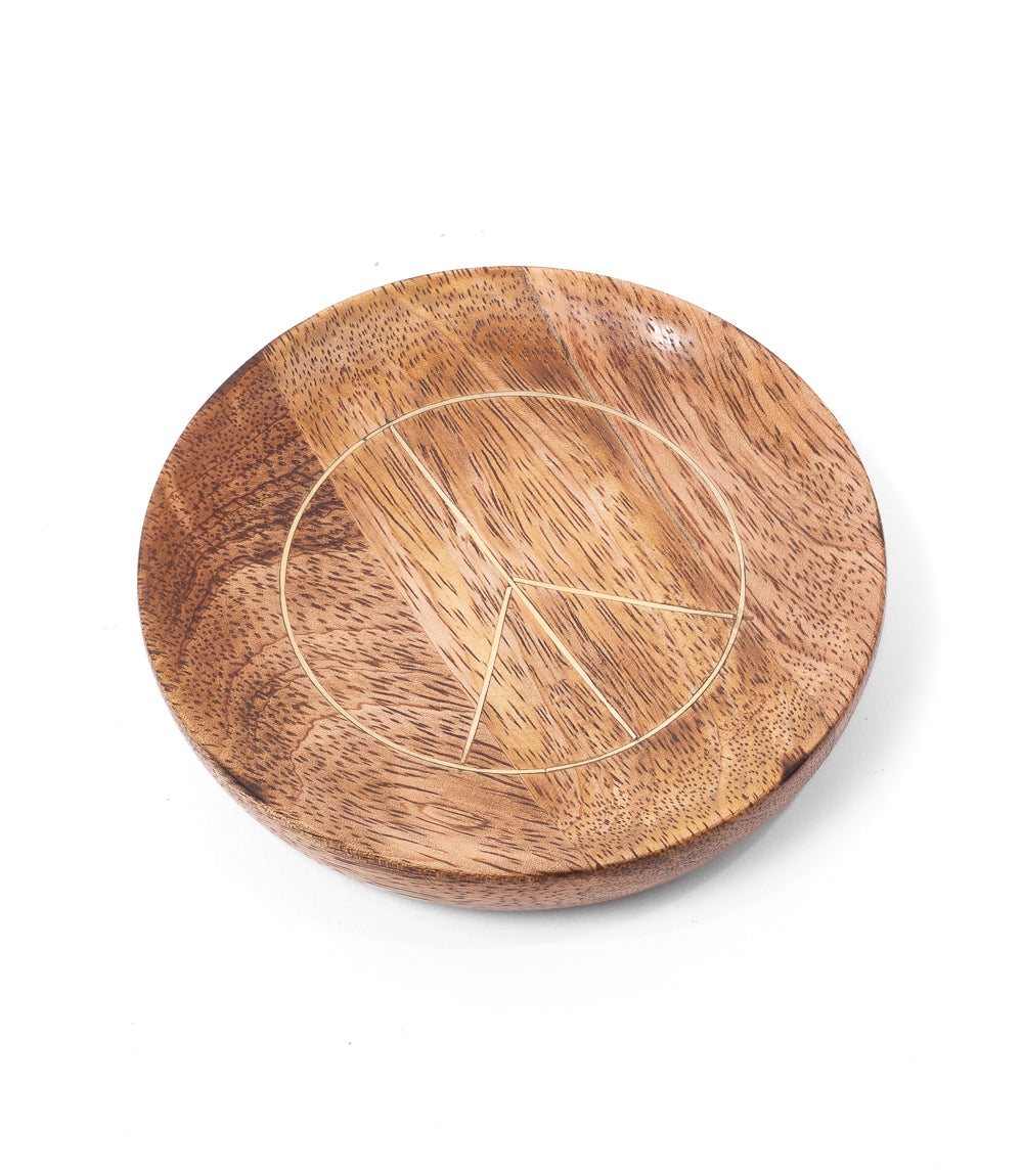Drishti Peace Trinket Dish - Brass Inlay