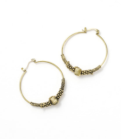 Rani Hoop Earrings - Gold-tone