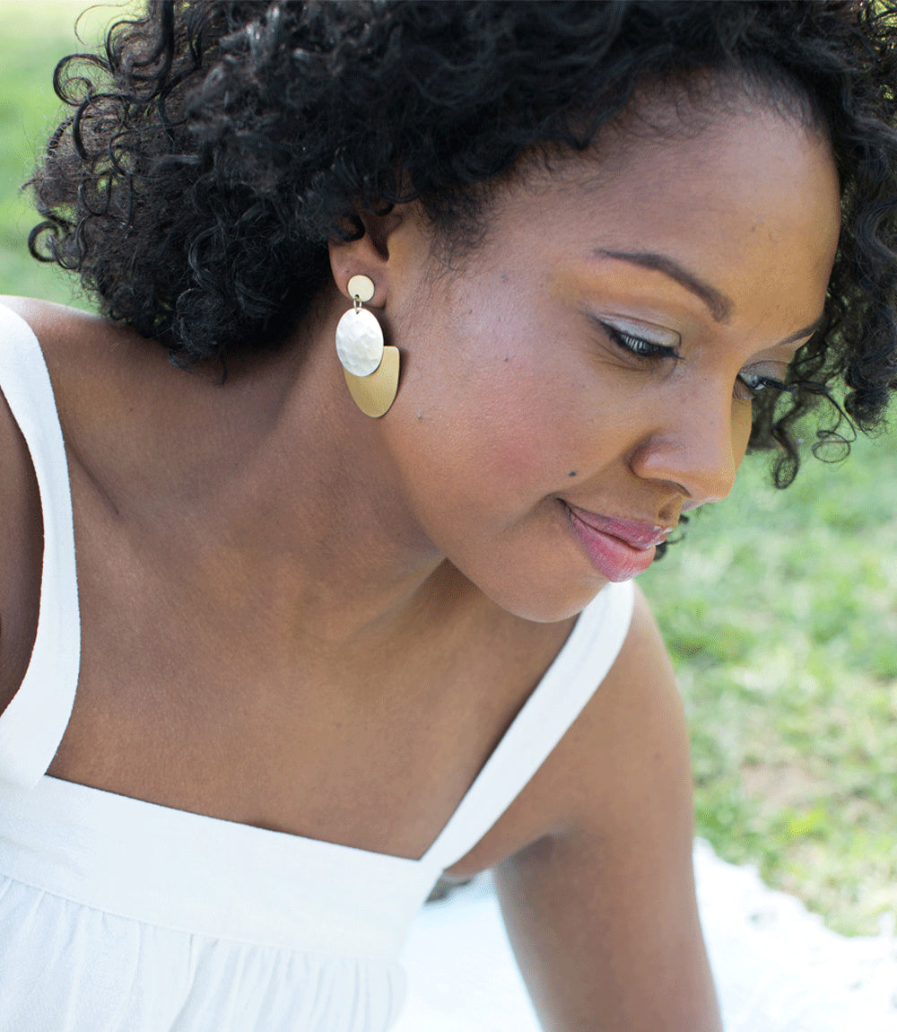 Vitana Art Deco Drop Earrings