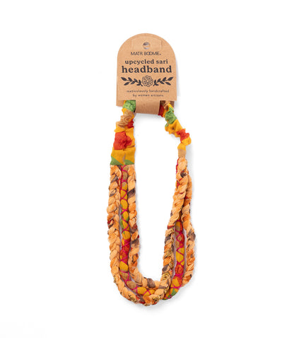 Priya Headband - Assorted Upcycled Sari Fabric