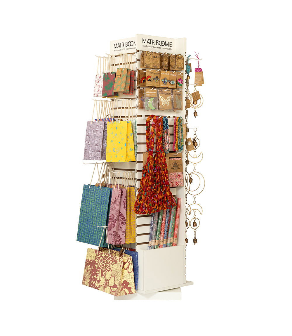 4-Sided Retail Floor Display
