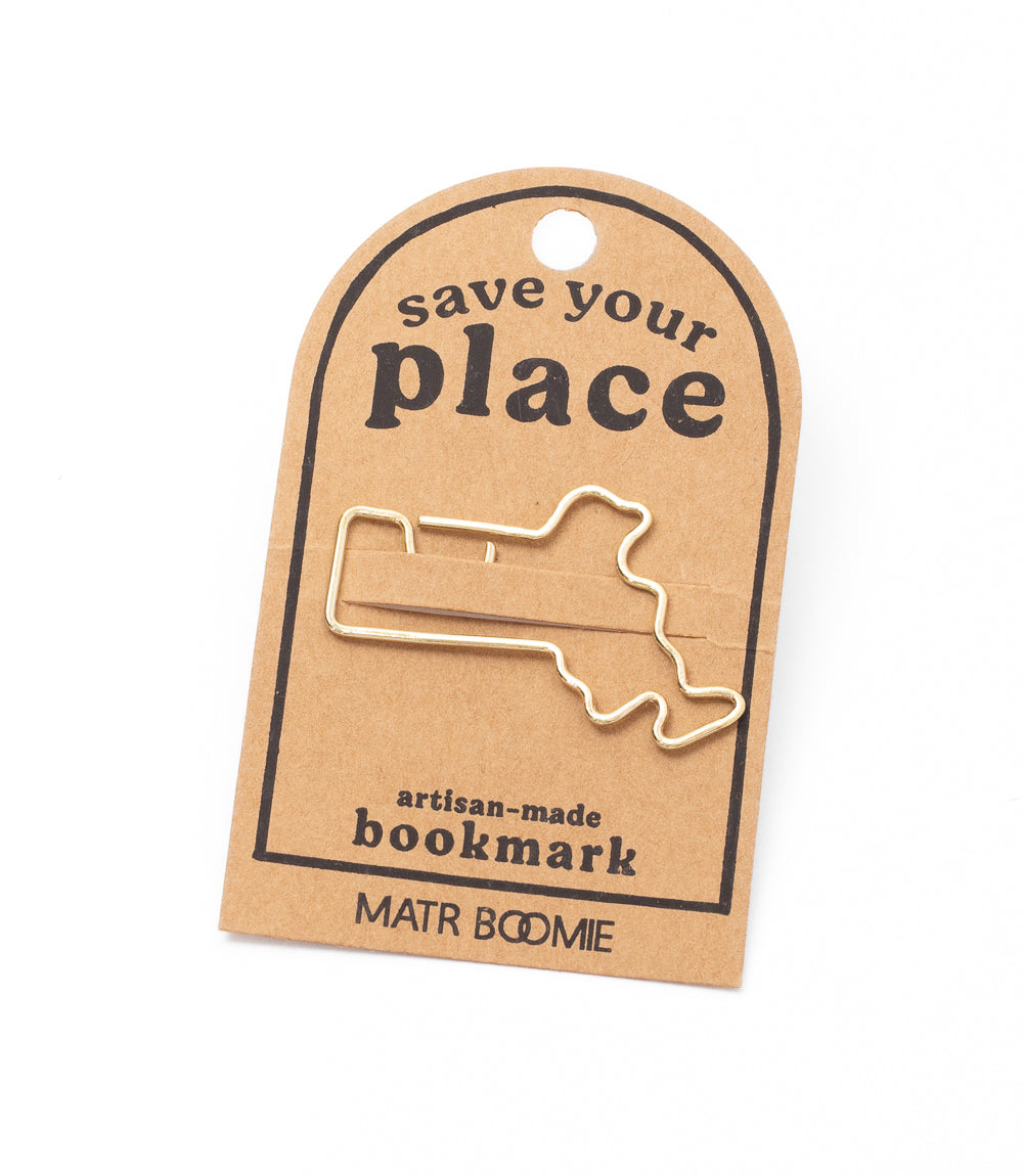 Massachusetts State Wire Bookmark