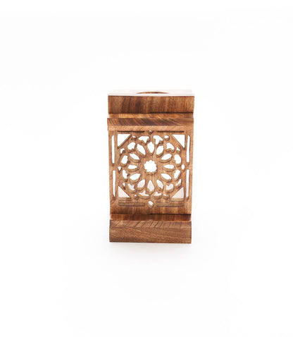 Manami Pour-Over Coffee Maker Stand - Hand Carved Mango Wood