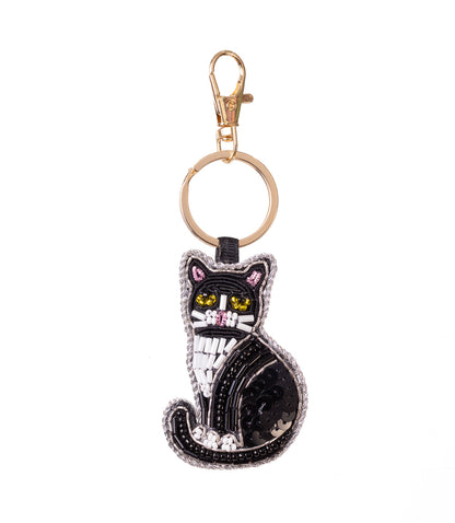 Raksha Cat Bag Charm Keychain