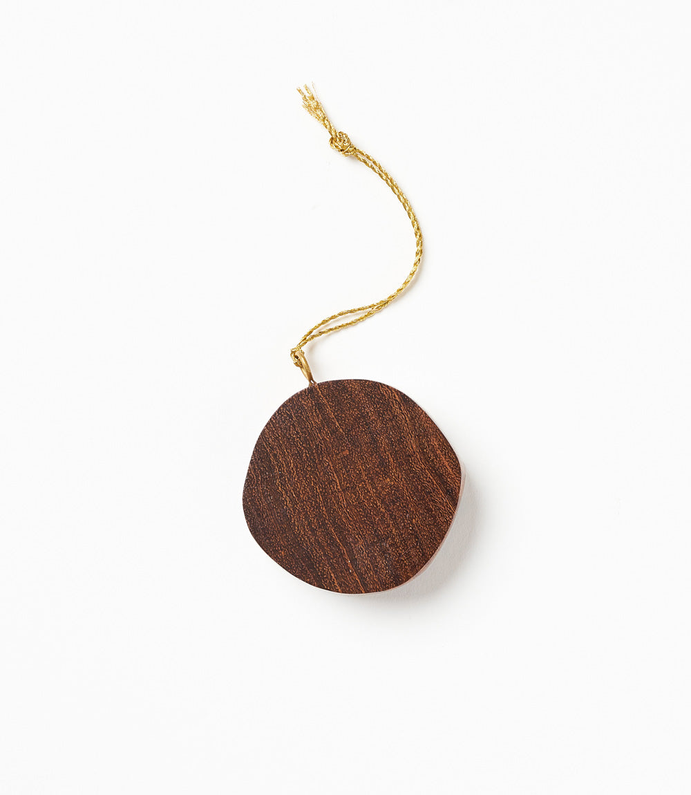 Hima Bindu Peace on Earth Ornament - Hand Carved, Fair Trade