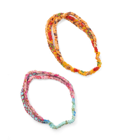 Priya Headband - Assorted Upcycled Sari Fabric